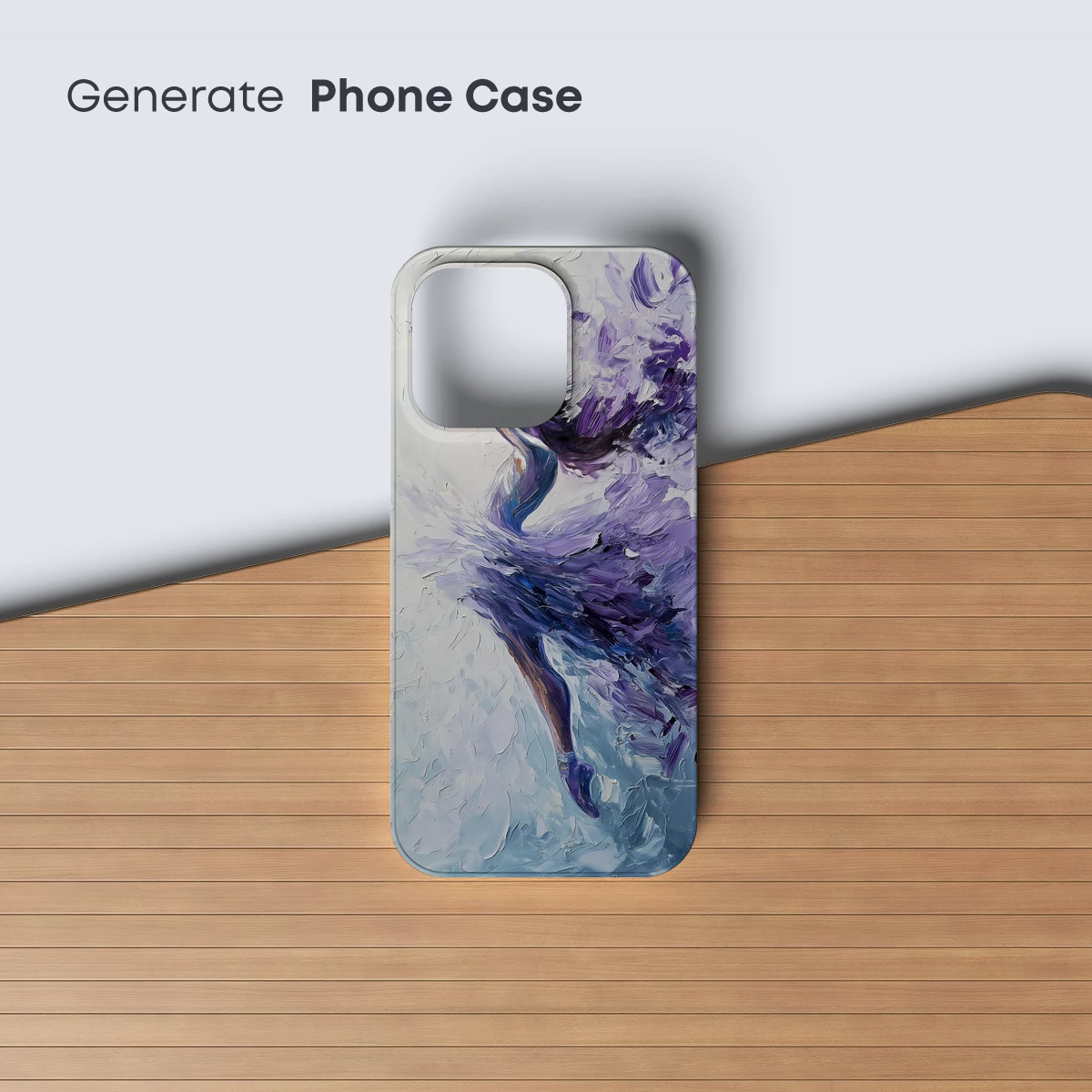 Ethereal Ballet: Purple Whirlwind in Motion - Image 3