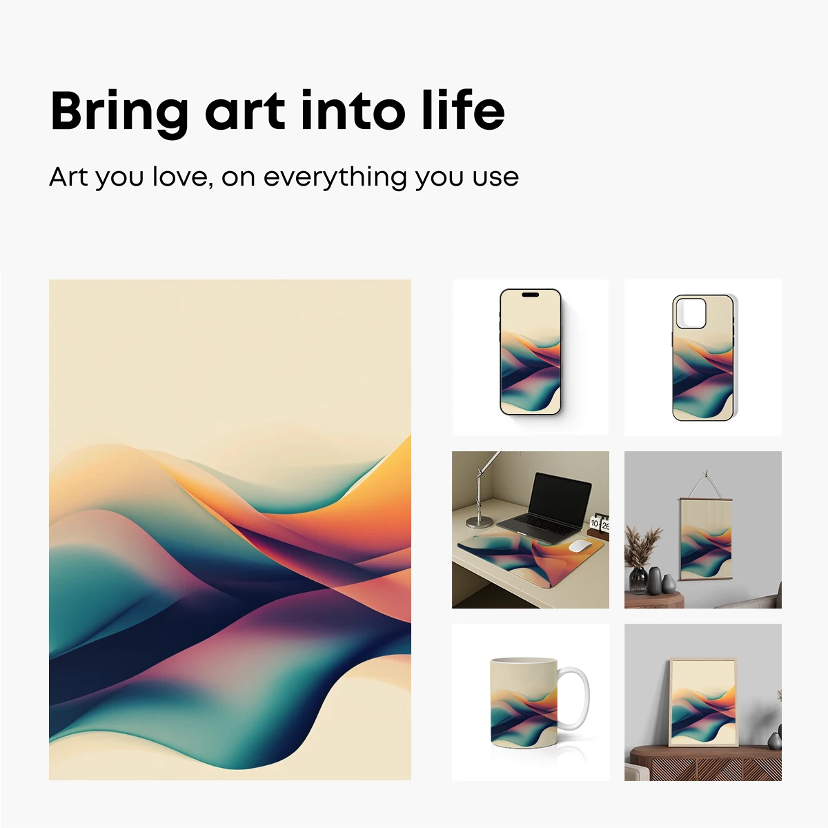 Fluid Chromatic Waves: A Symphony of Color and Form - Image 2