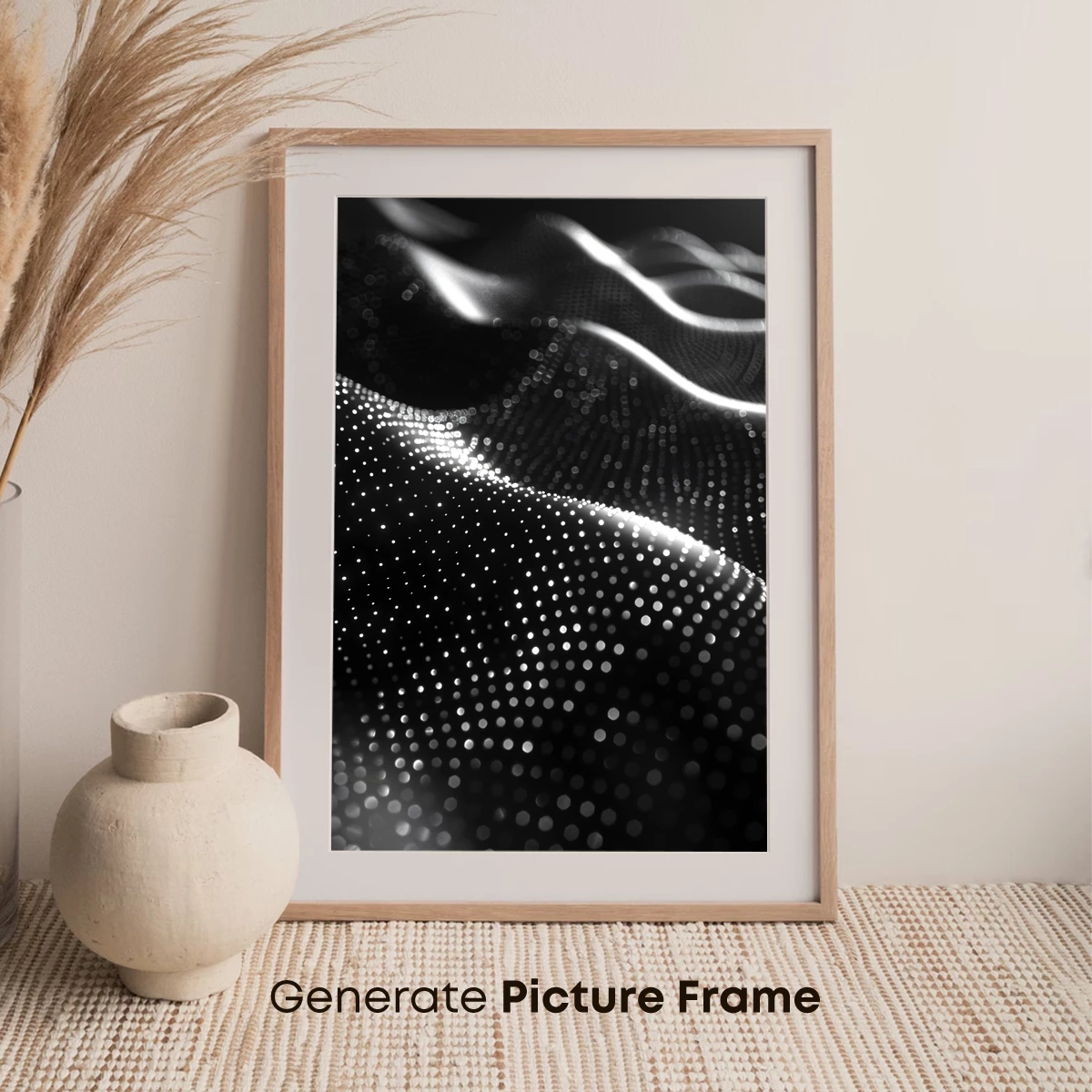 Digital Wave Symphony: Luminescent Flow - Image 7