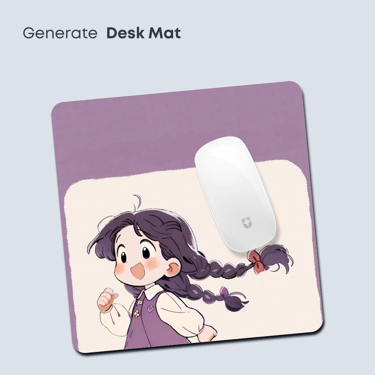 Charming Run: Girl and Cat in Whimsical Harmony - Image 4