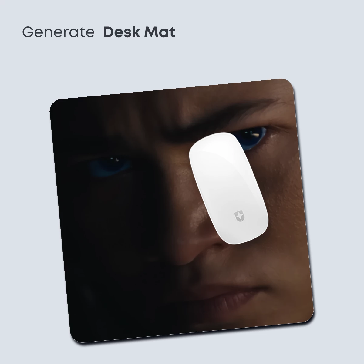 Ethereal Gaze: Illuminated Eyes in Shadows - Image 4