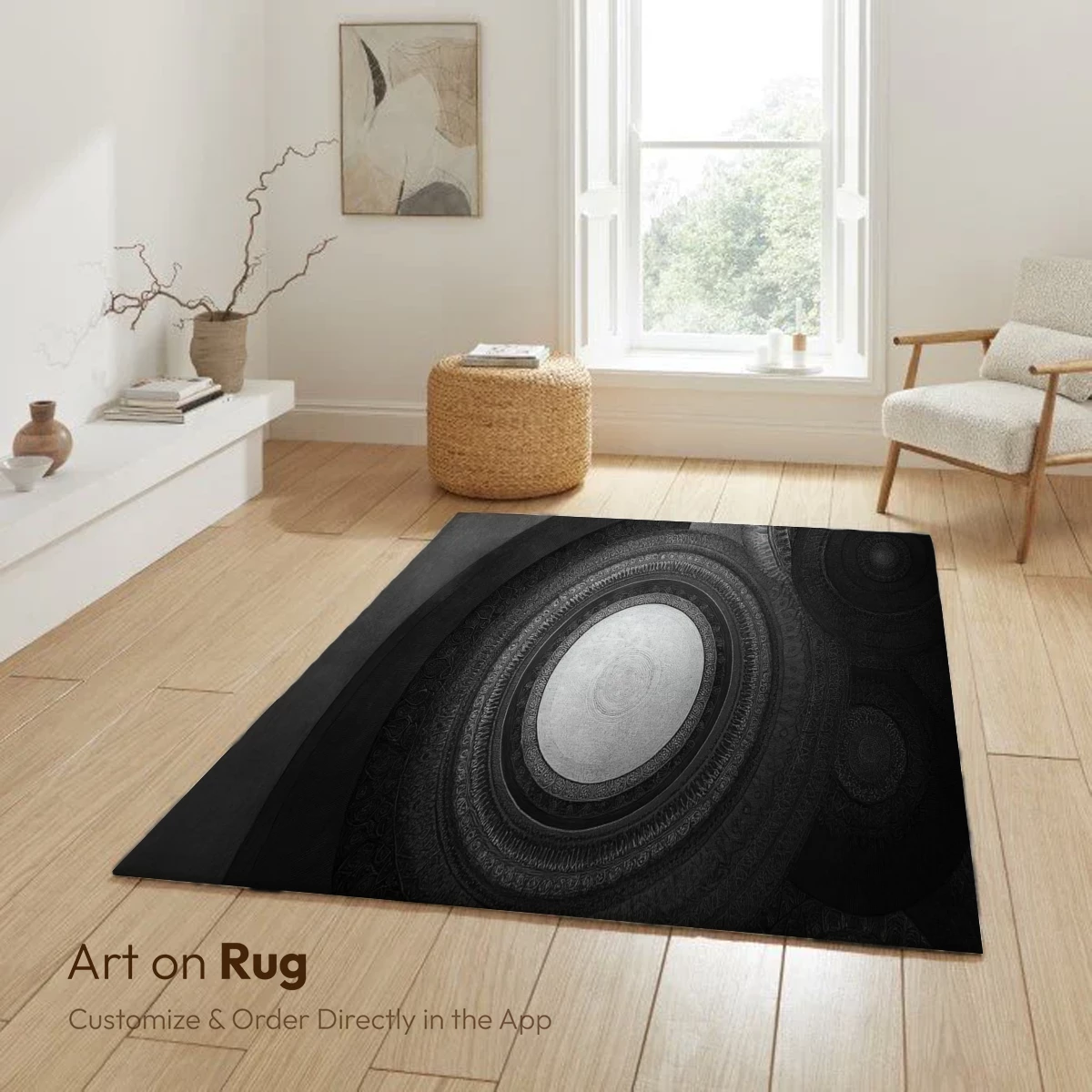 Eternal Circles: Monochrome Mystique - Image 5