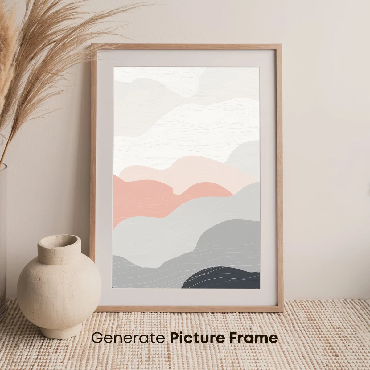 Abstract Horizon Layers: Soft Waves of Color - Image 7