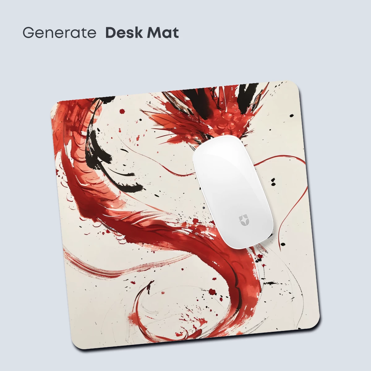 Crimson Dragon's Dance: Ink Art Mastery - Image 4