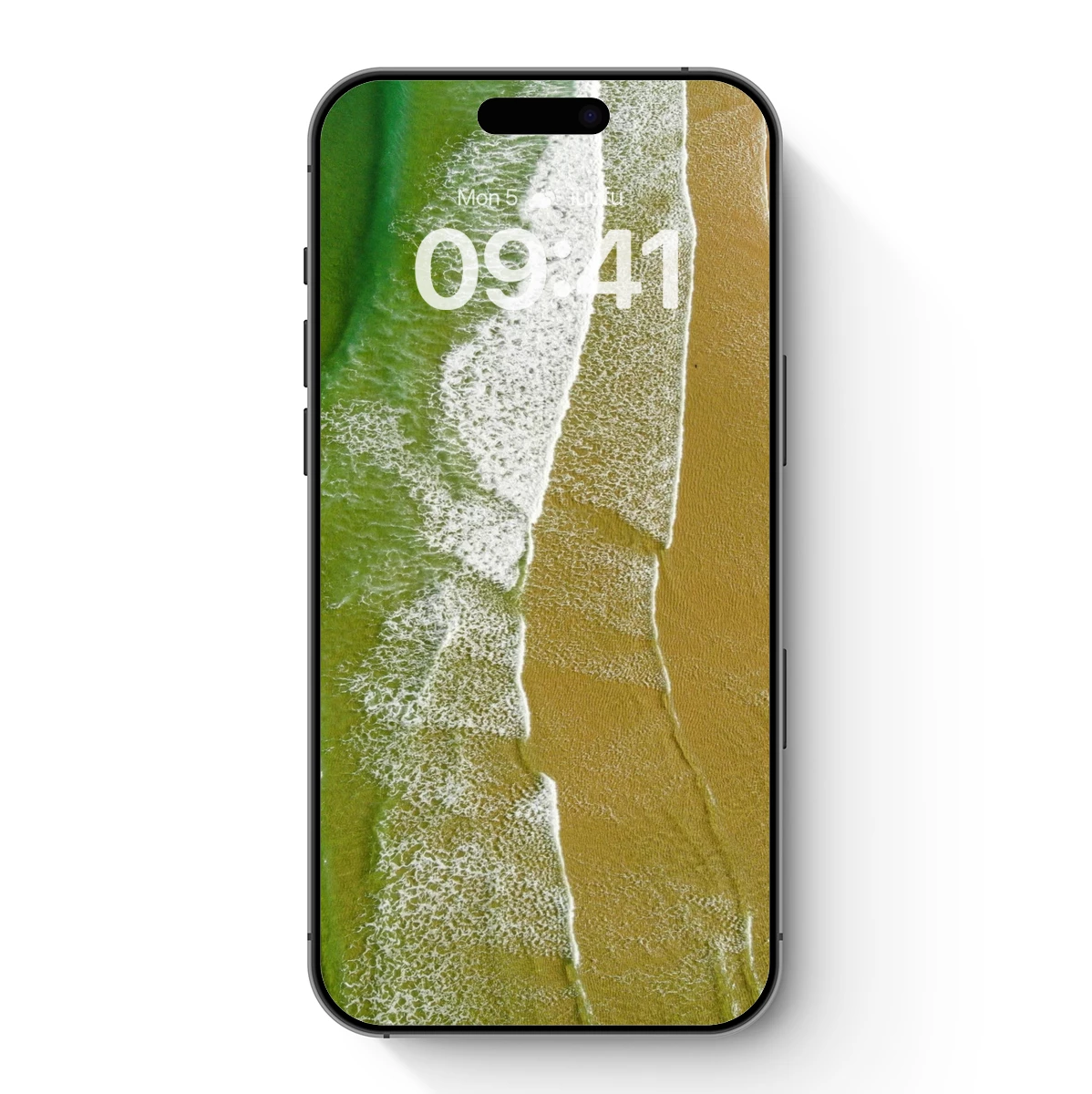 Aerial Symphony of Sea and Sand