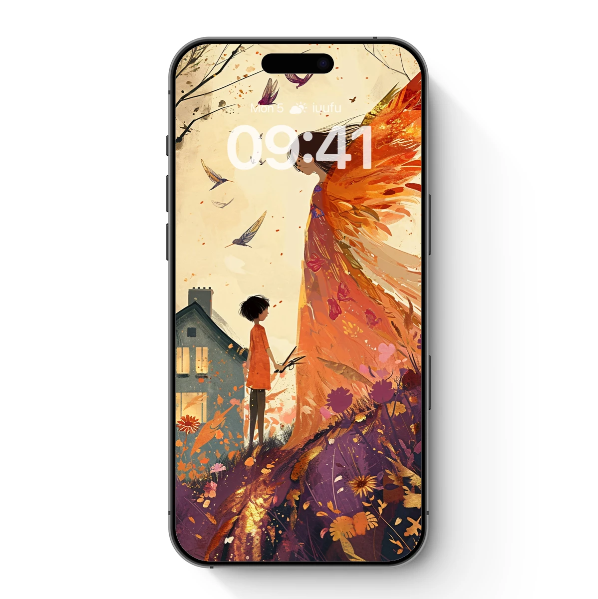 Autumn Angel: Whispers of Wings and Warmth Autumn Angel: Whispers of Wings and Warmth