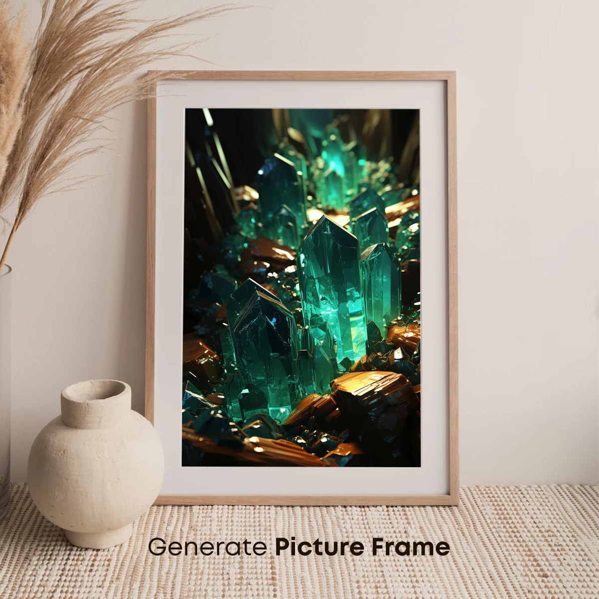 Emerald Crystal Forest: Luminous Depths - Image 7