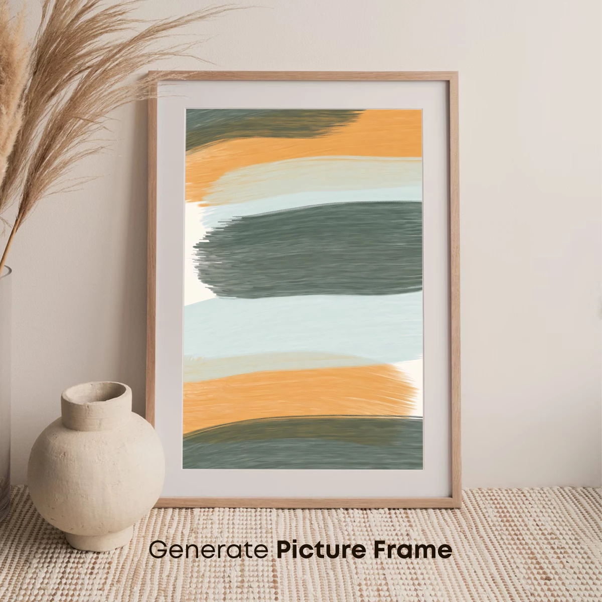 Abstract Brushstroke Symphony - Image 7