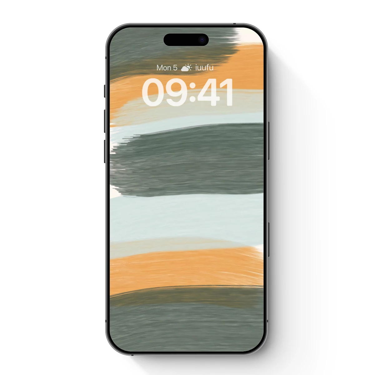 Abstract Brushstroke Symphony