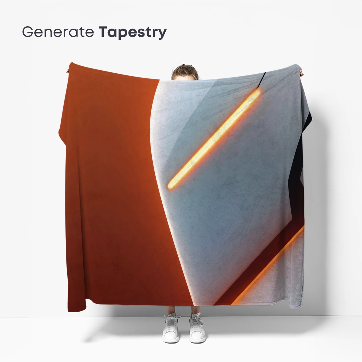 Futuristic Curve with Glowing Line - Image 5