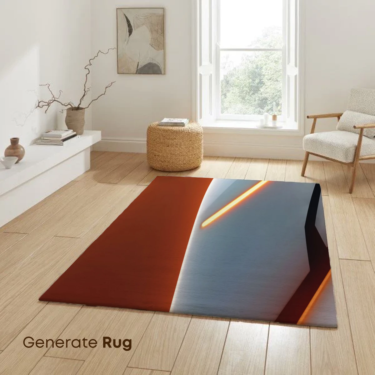 Futuristic Curve with Glowing Line - Image 6