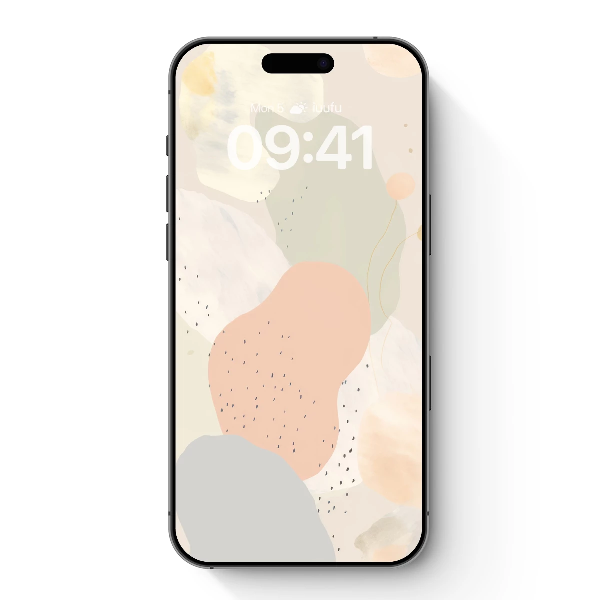 Abstract Pastel Symphony: Dotted Harmony