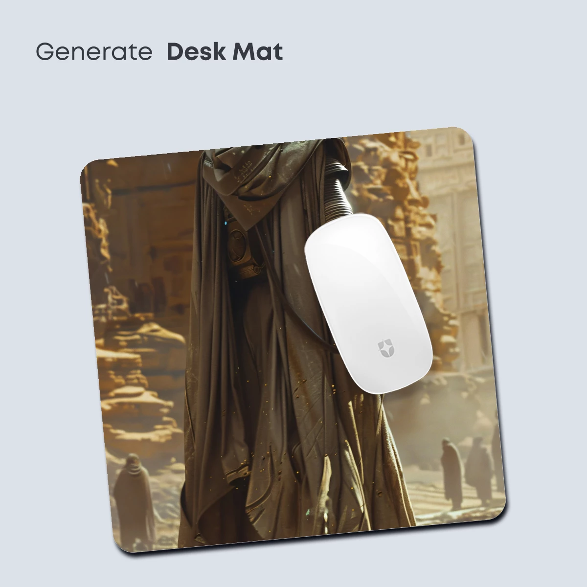 Desert Nomad in Futuristic Robes - Image 4