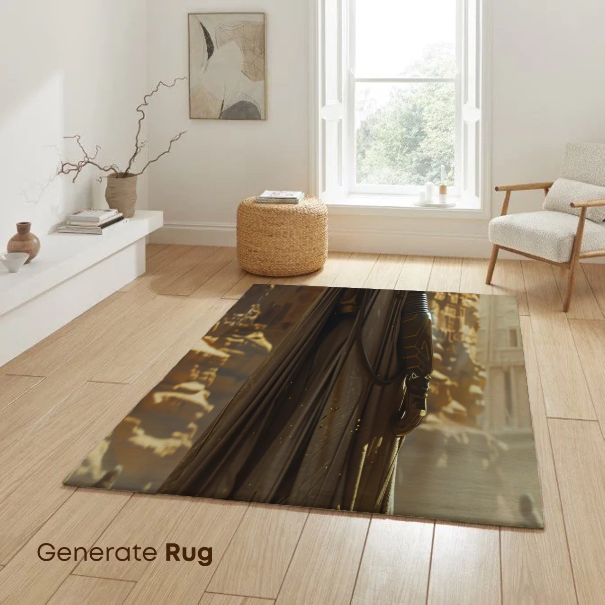 Desert Nomad in Futuristic Robes - Image 6