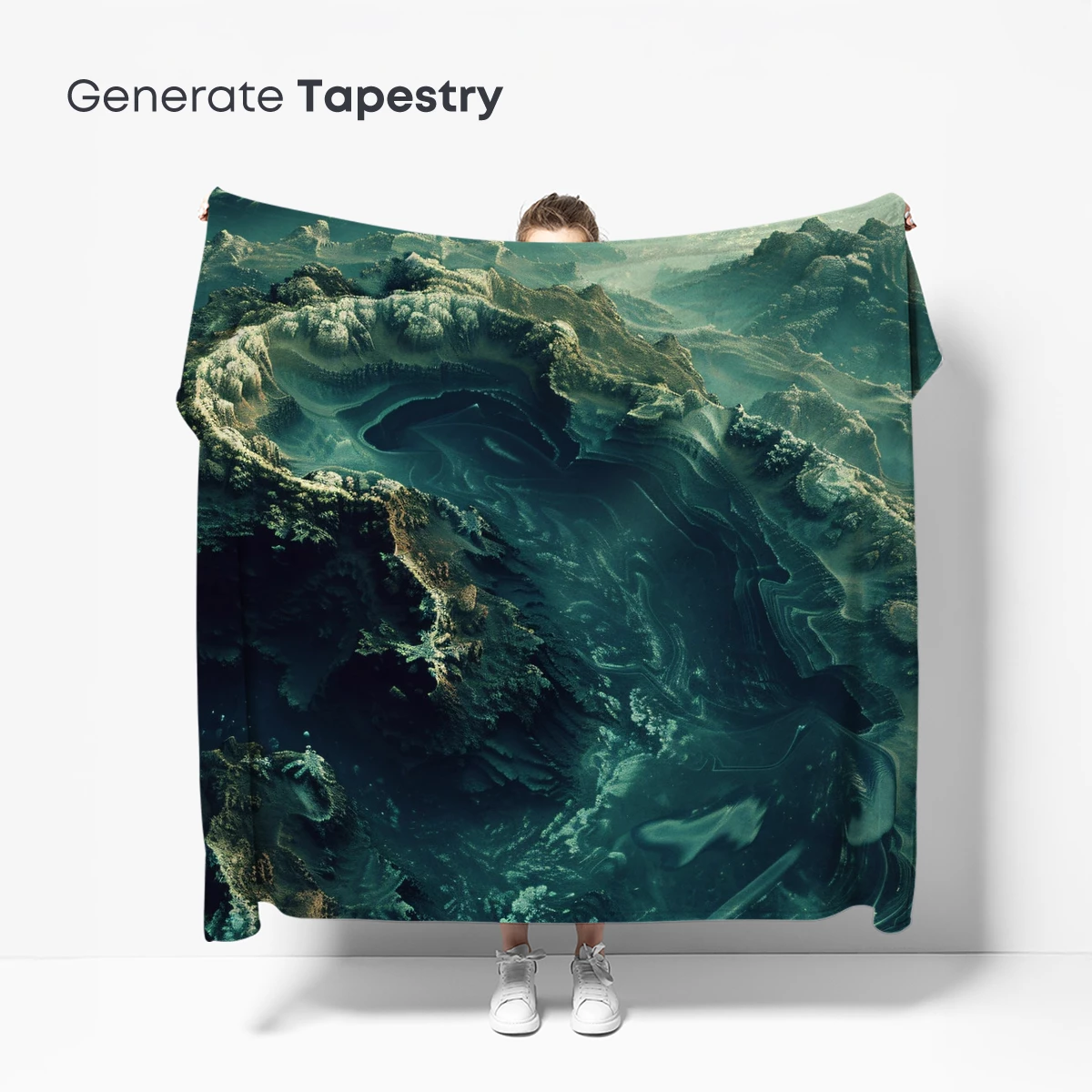 Ethereal Crater: A Cosmic Landscape Odyssey - Image 5