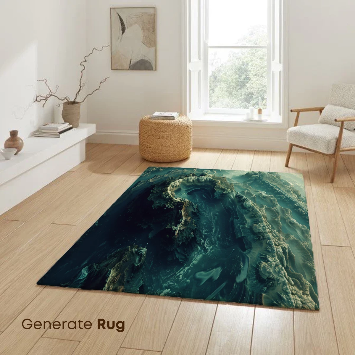 Ethereal Crater: A Cosmic Landscape Odyssey - Image 6