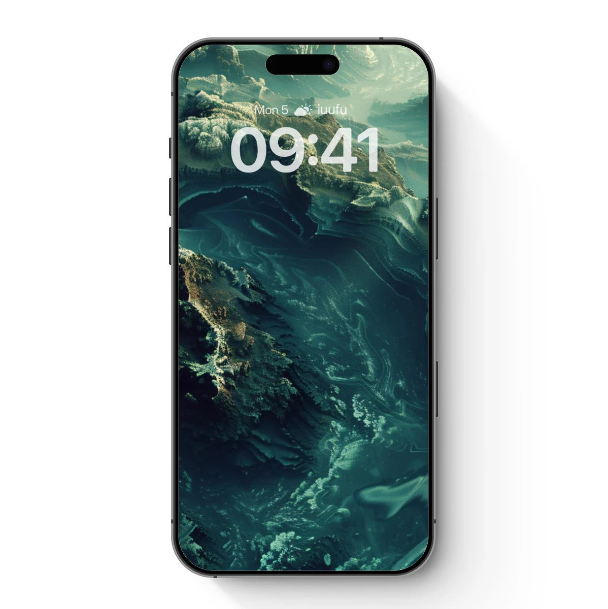 Ethereal Crater: A Cosmic Landscape Odyssey