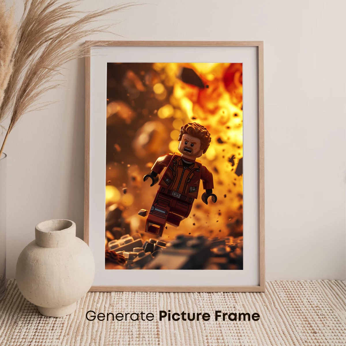 Lego Hero in Fiery Odyssey - Image 7