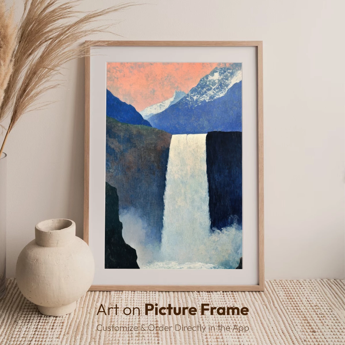 Eternal Cascade: Mountain Waterfall Majesty - Image 7