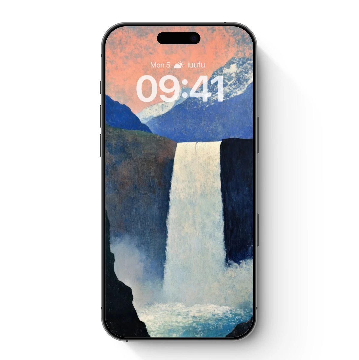 Eternal Cascade: Mountain Waterfall Majesty