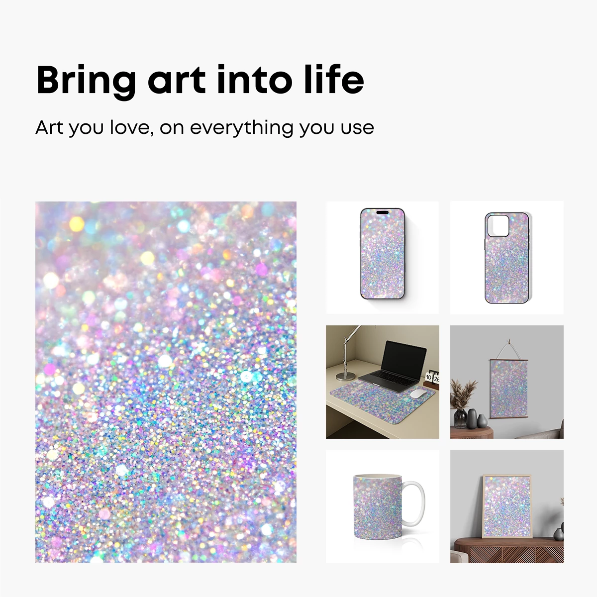 Iridescent Glitter Symphony - Image 2