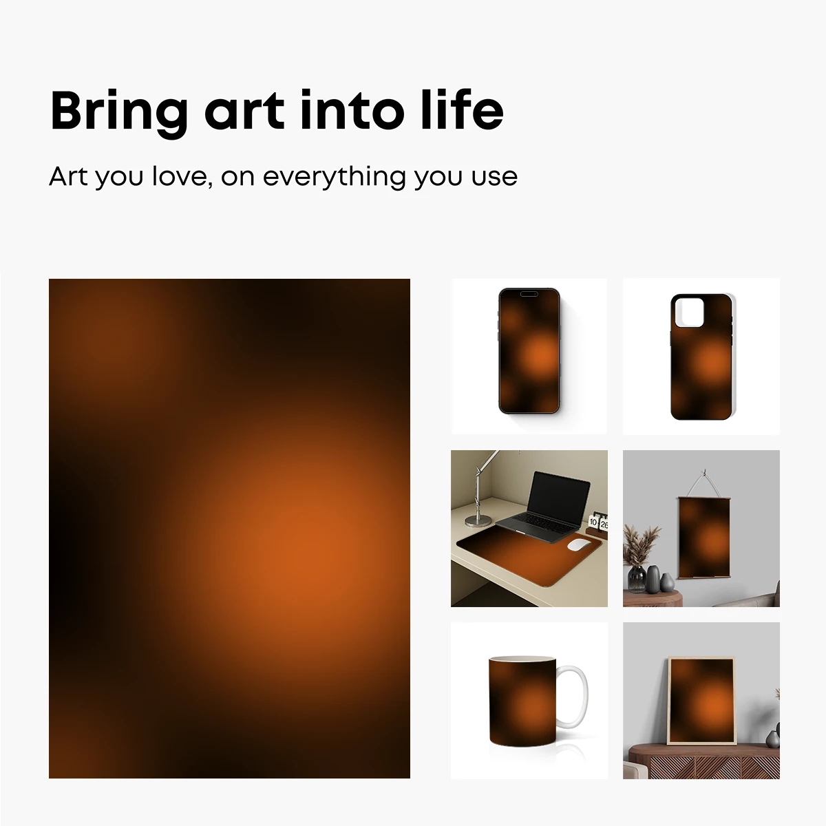 Amber Haze: A Gradient Odyssey - Image 2