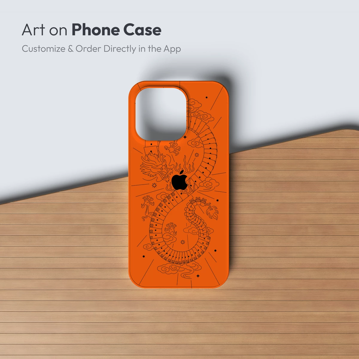 Apple Yin Yang: Dragon & Phoenix Harmony - Image 3