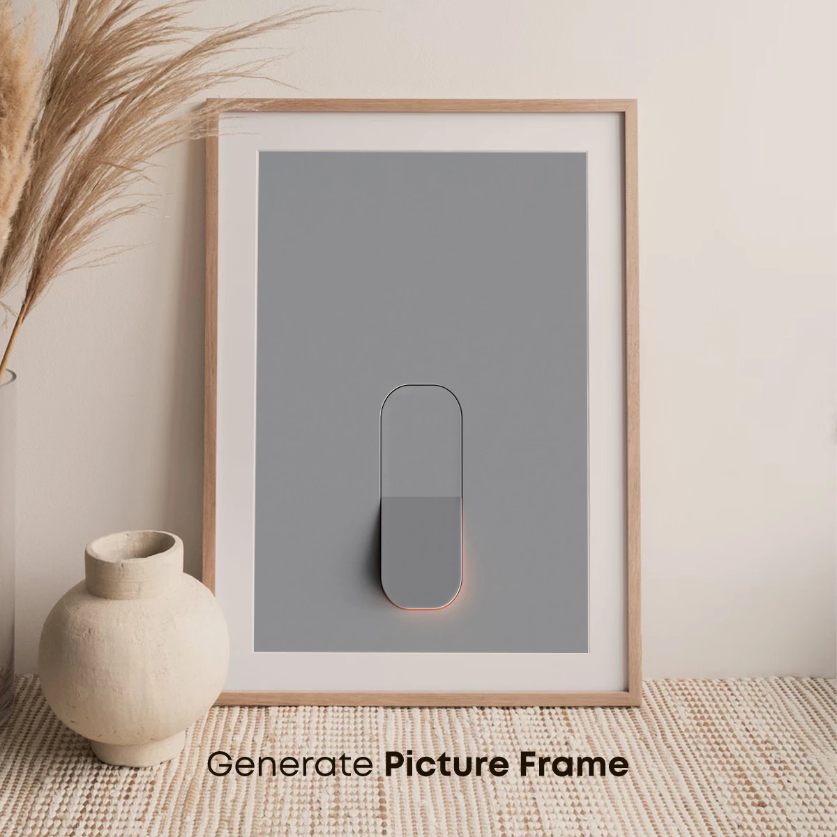 Glowing Capsule: Minimalist Elegance in Form - Image 7