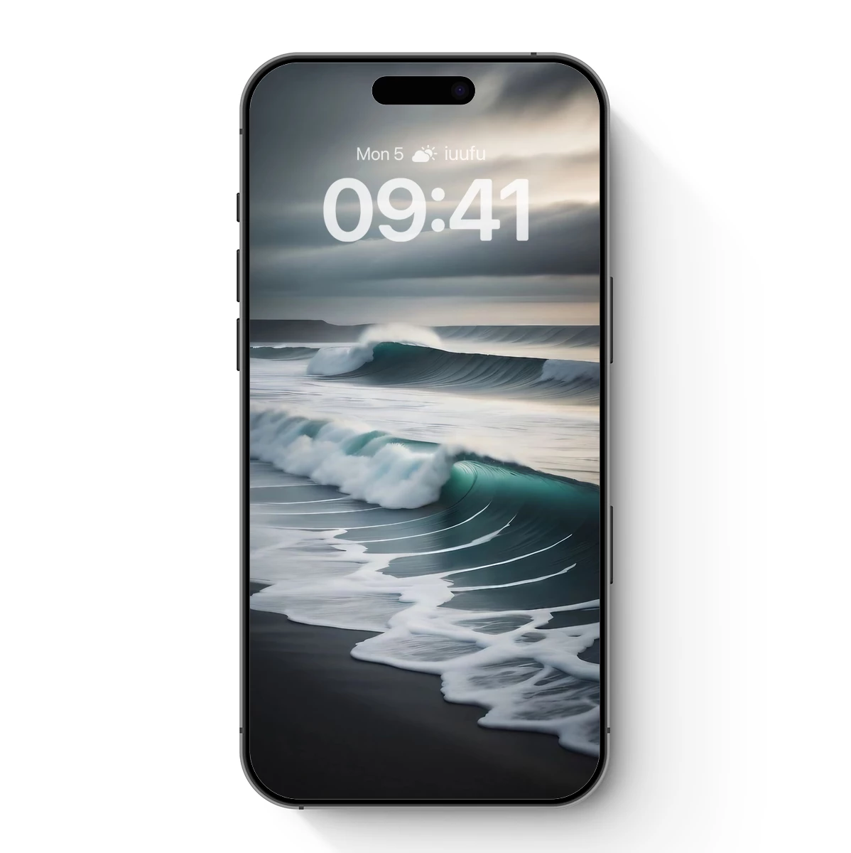 Eternal Ocean Symphony: Serene Waves at Dusk