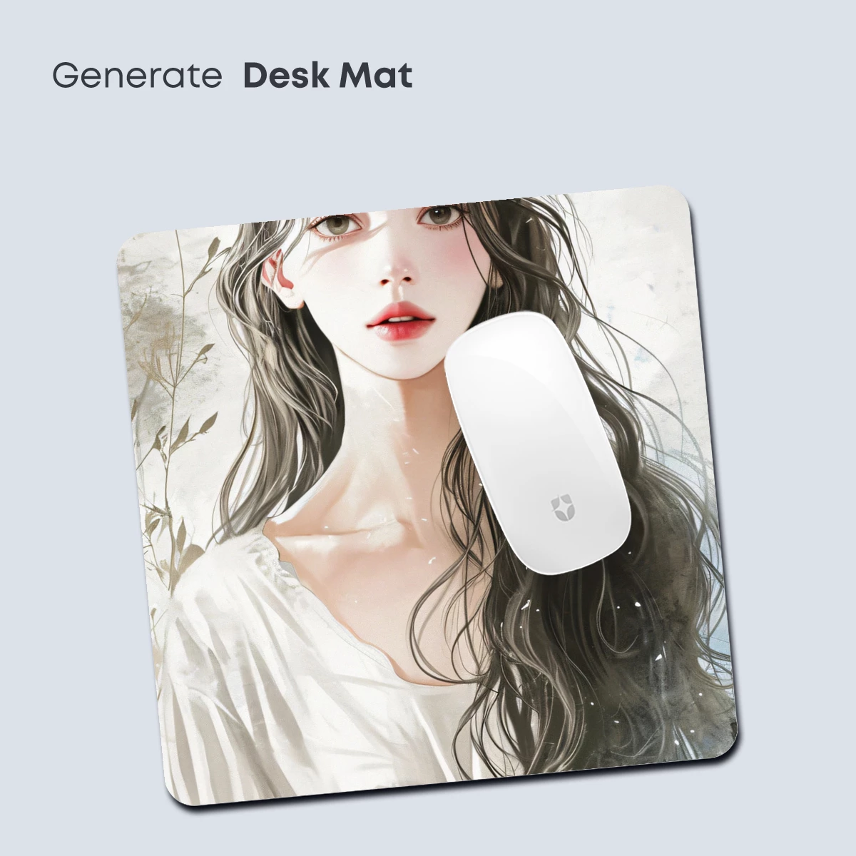 Ethereal Whispers: A Muse in Monochrome Elegance - Image 4