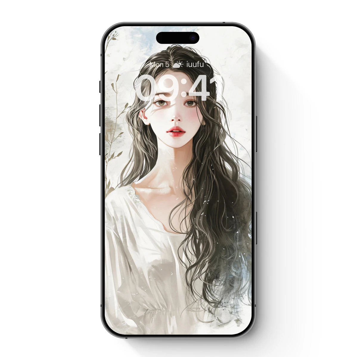 Ethereal Whispers: A Muse in Monochrome Elegance