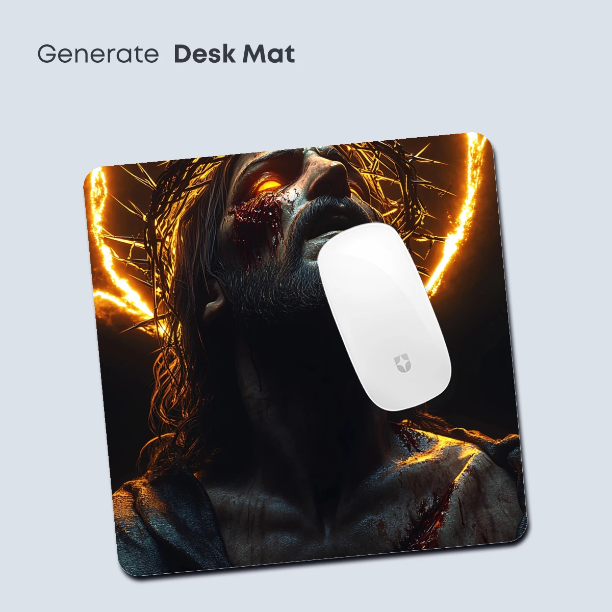 Crowned in Flames: A Modern Gothic Vision - Image 4