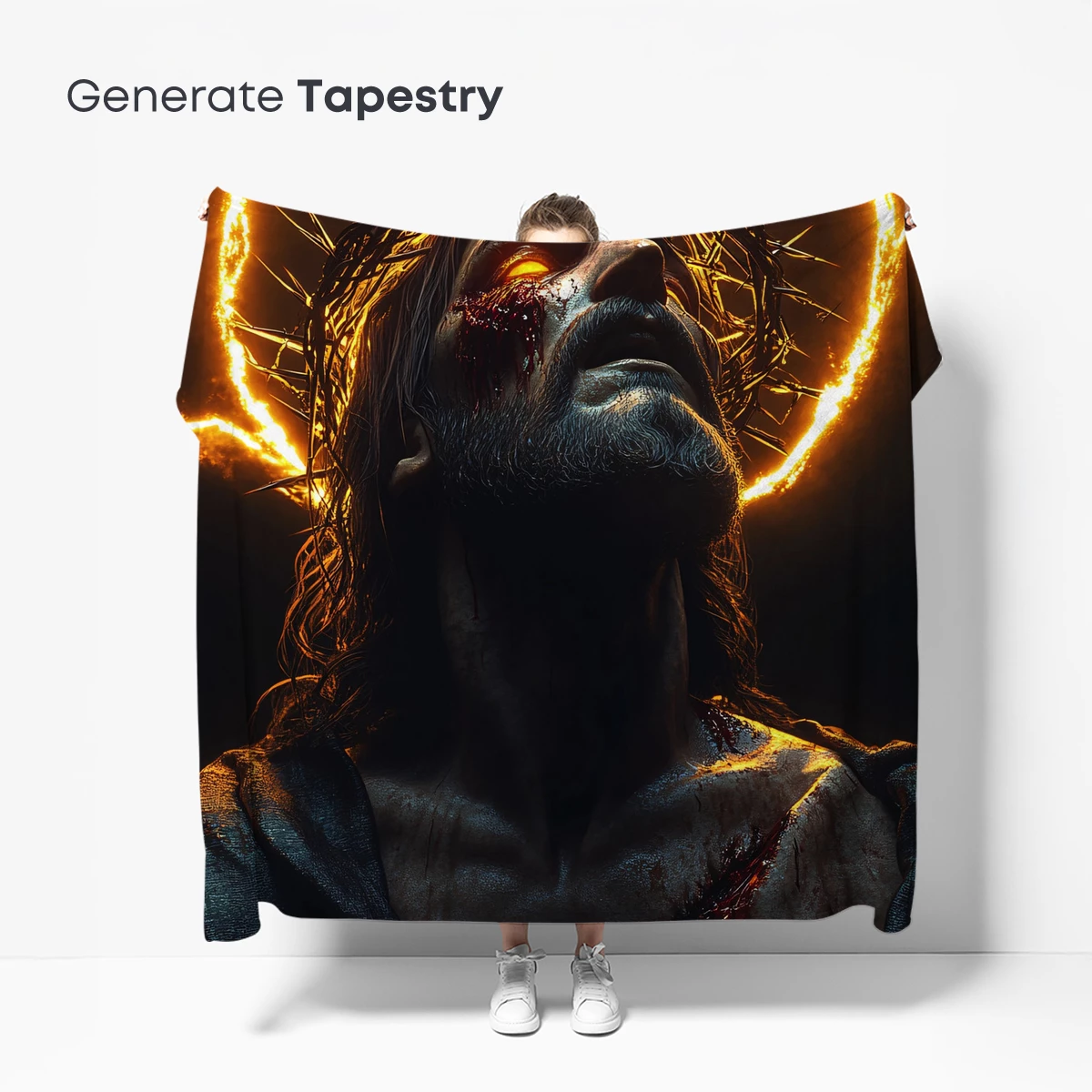 Crowned in Flames: A Modern Gothic Vision - Image 5