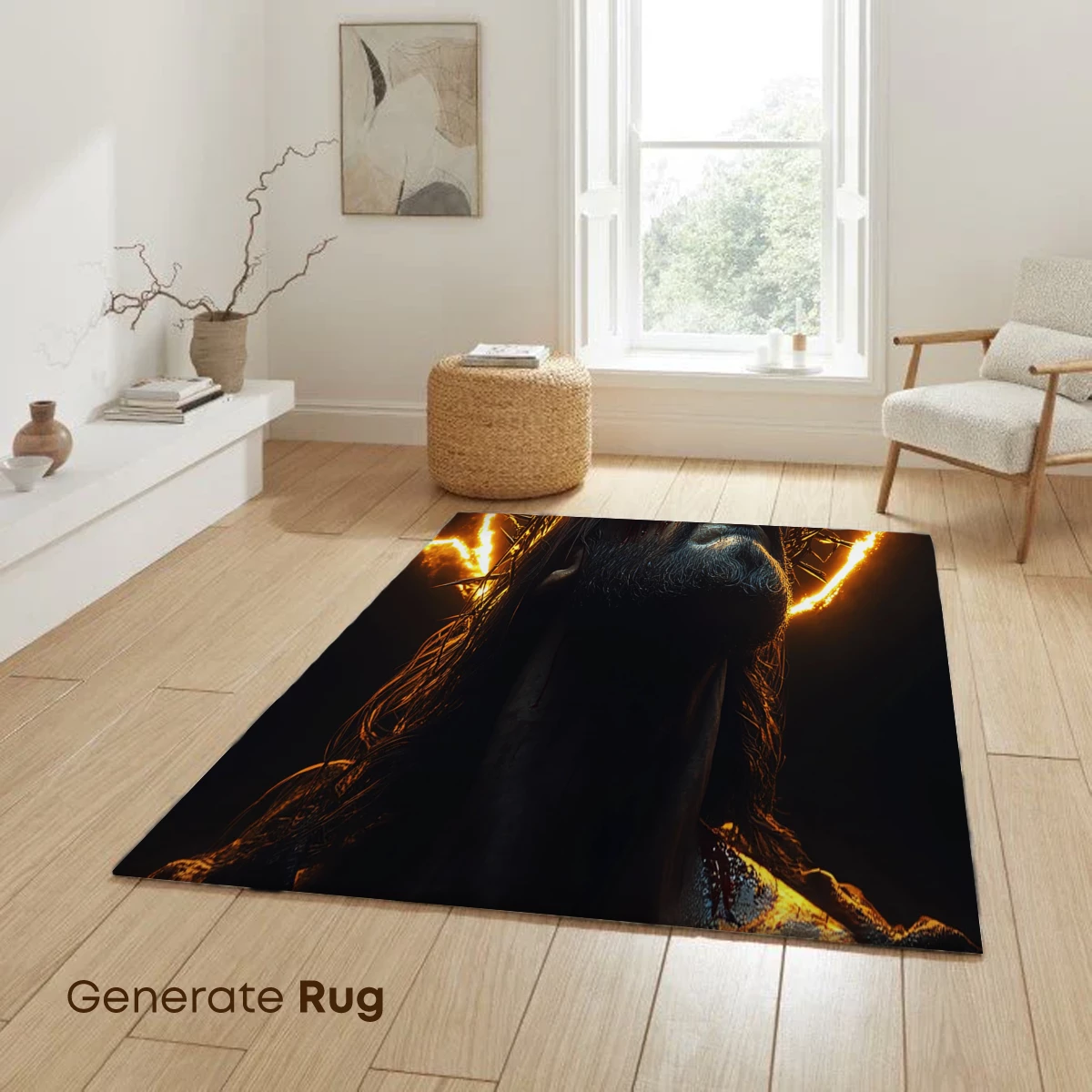 Crowned in Flames: A Modern Gothic Vision - Image 6