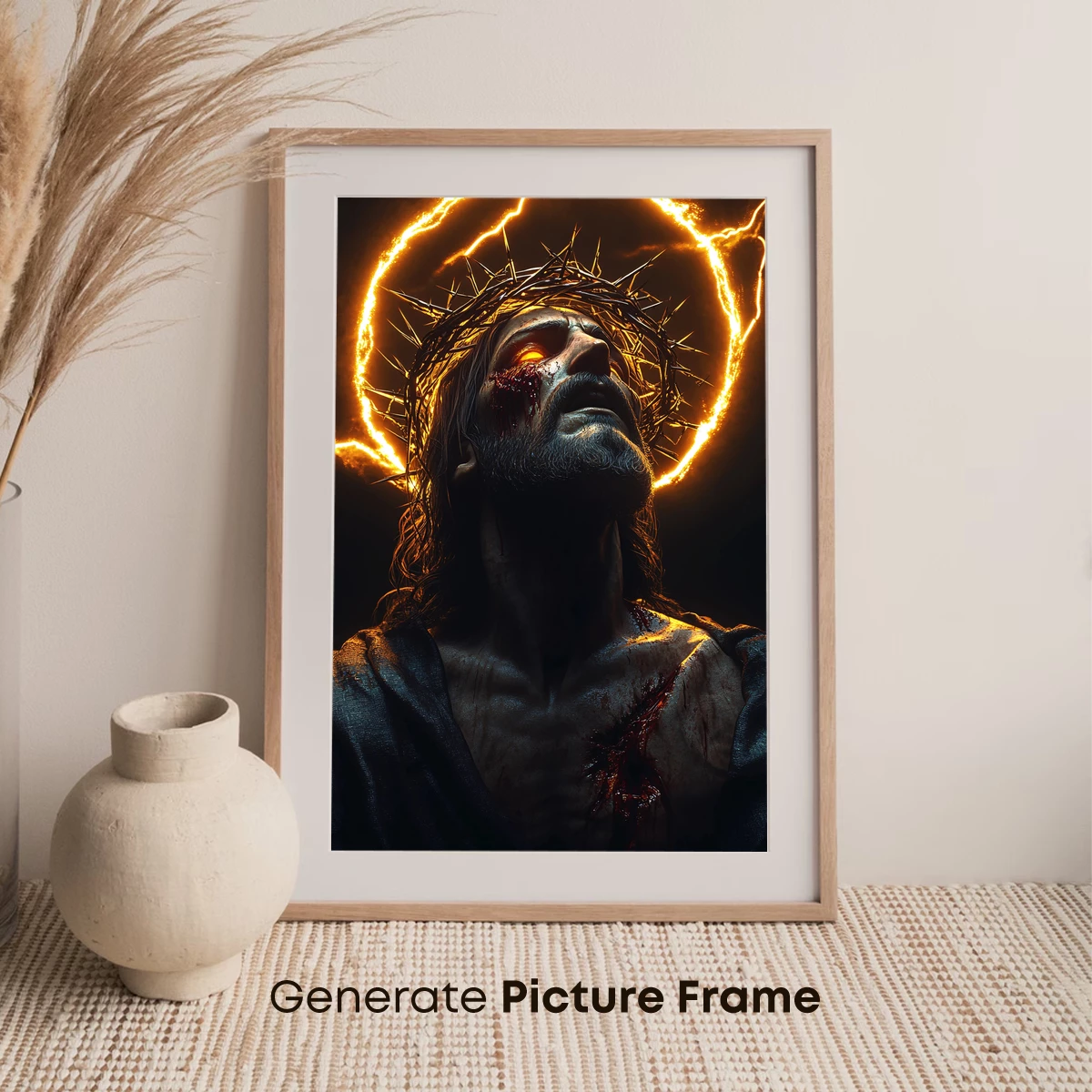 Crowned in Flames: A Modern Gothic Vision - Image 7