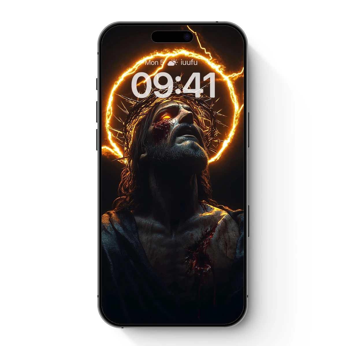 Crowned in Flames: A Modern Gothic Vision