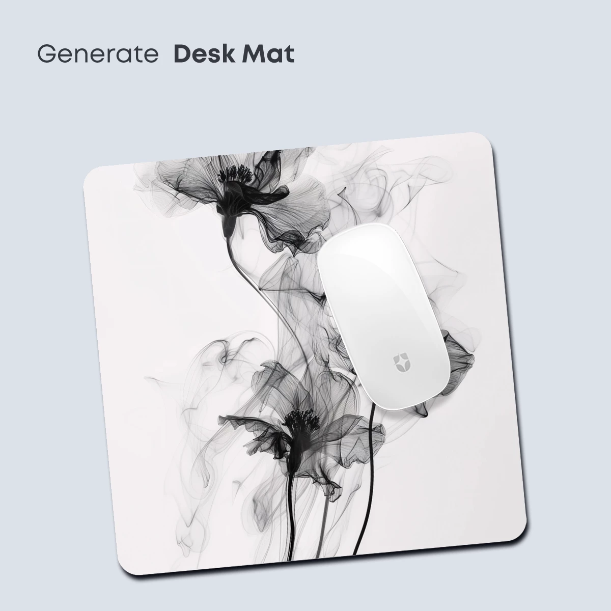 Ethereal Smoke Blossoms: Artistic Floral Illusion - Image 4