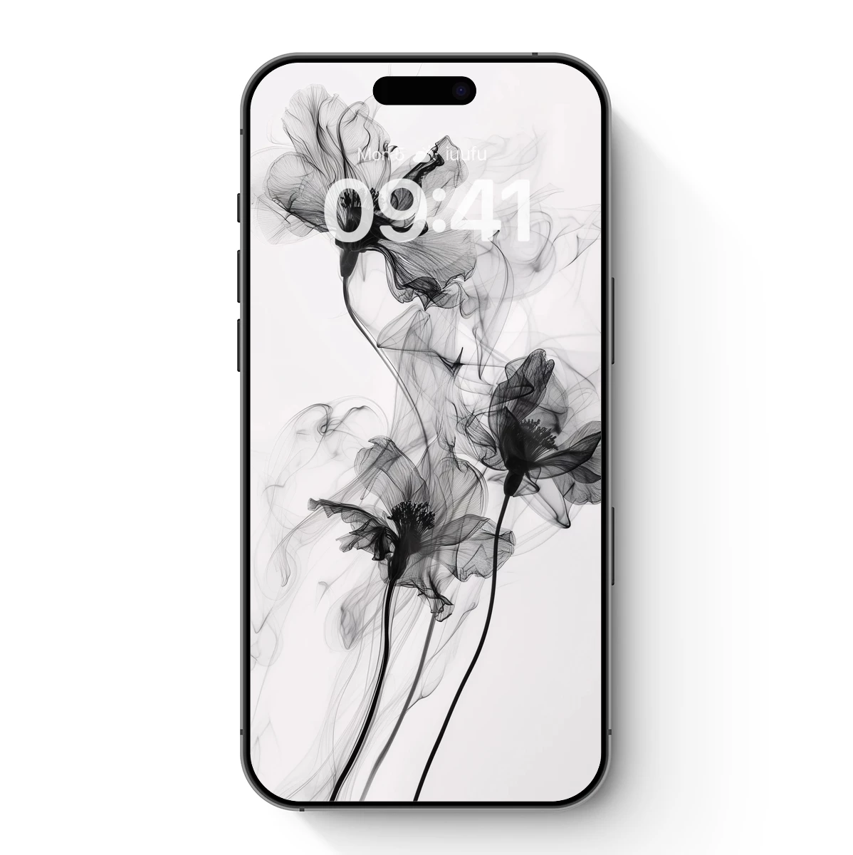 Ethereal Smoke Blossoms: Artistic Floral Illusion