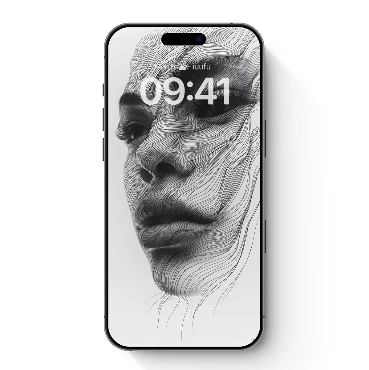 Line Art Portrait: Expressive Flow of Identity Line Art Portrait: Expressive Flow of Identity