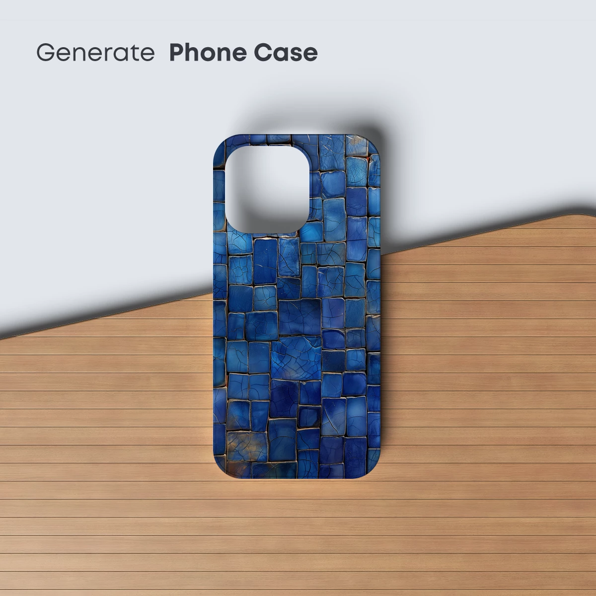 Cracked Blue Tiles: A Modern Mosaic Mystery - Image 3