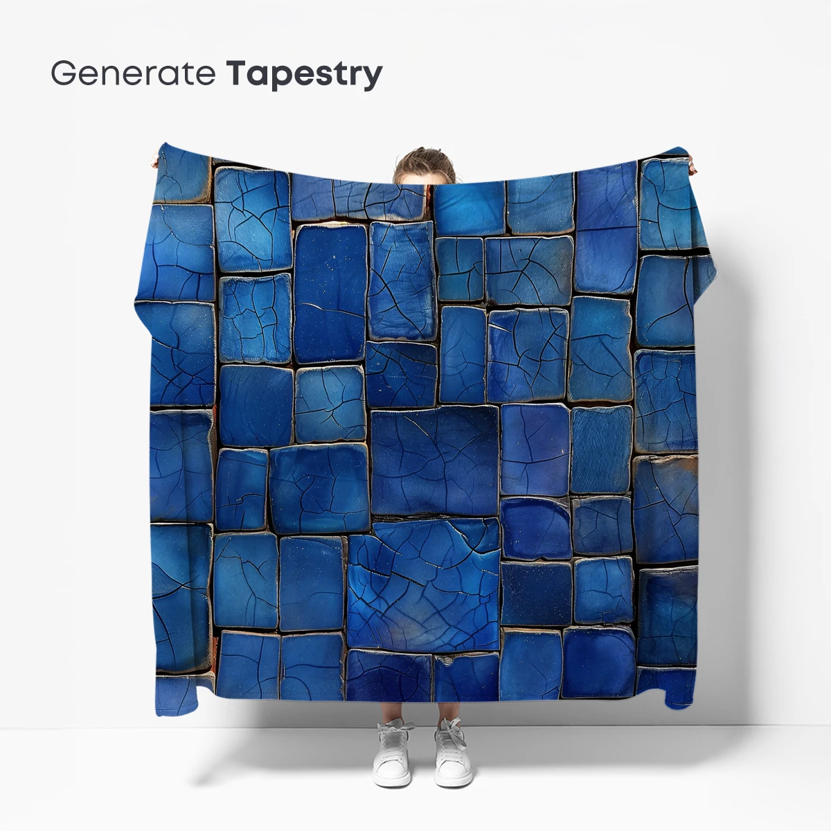 Cracked Blue Tiles: A Modern Mosaic Mystery - Image 5