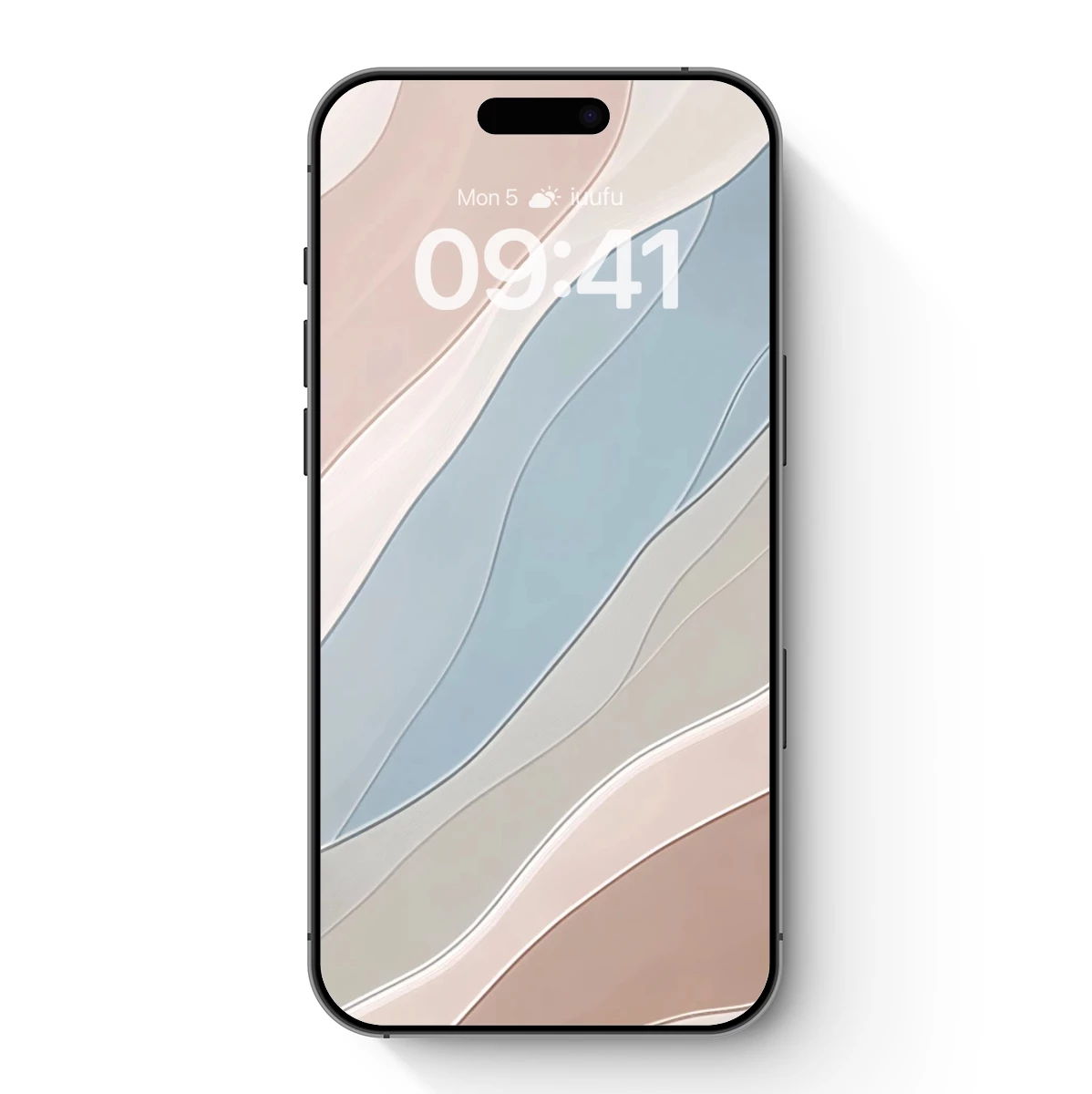 Fluid Layers of Serenity: Abstract Wavy Strata Fluid Layers of Serenity: Abstract Wavy Strata