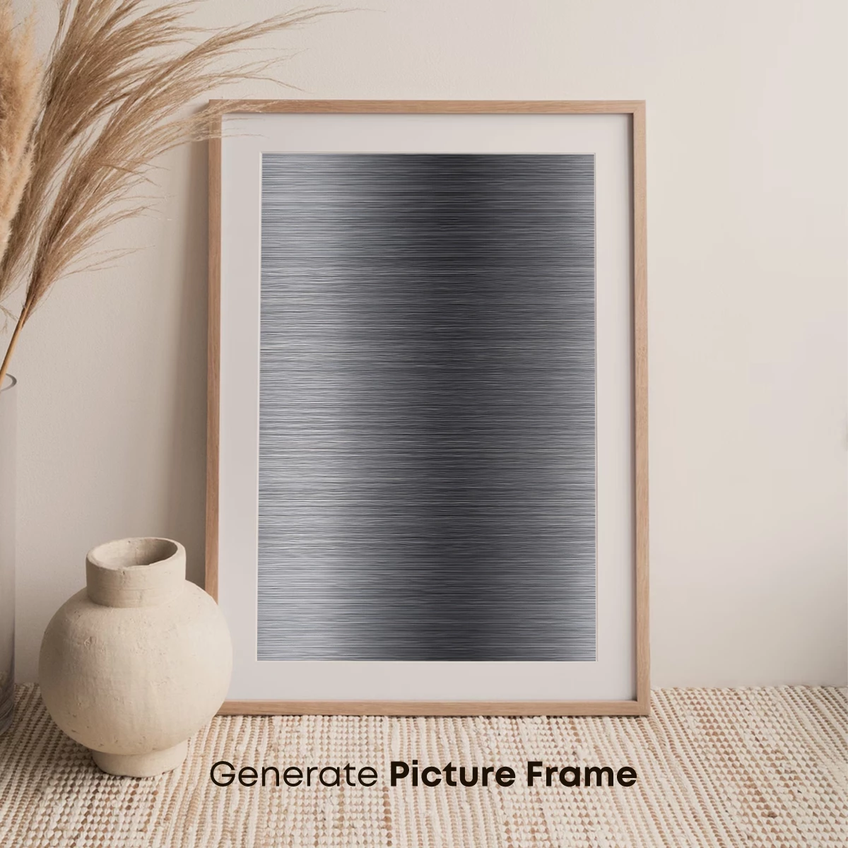 Brushed Metal Symphony: Linear Elegance - Image 7