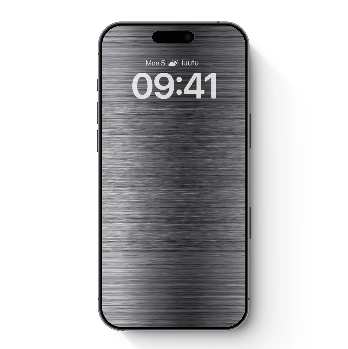 Brushed Metal Symphony: Linear Elegance