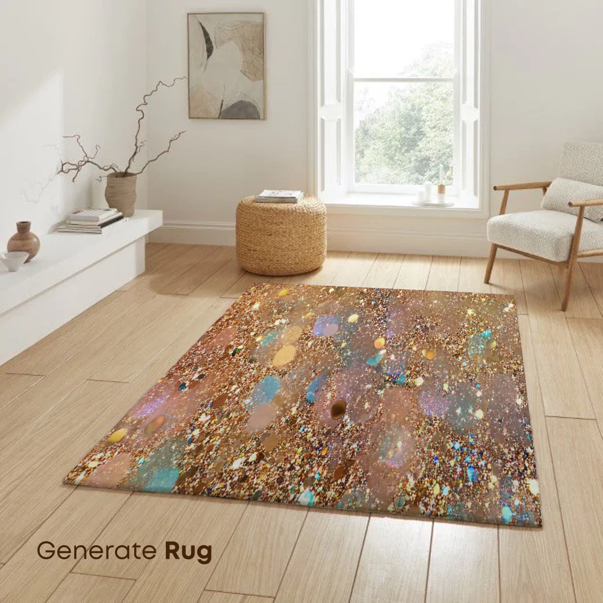 Golden Bokeh Symphony: A Glittering Dreamscape - Image 6