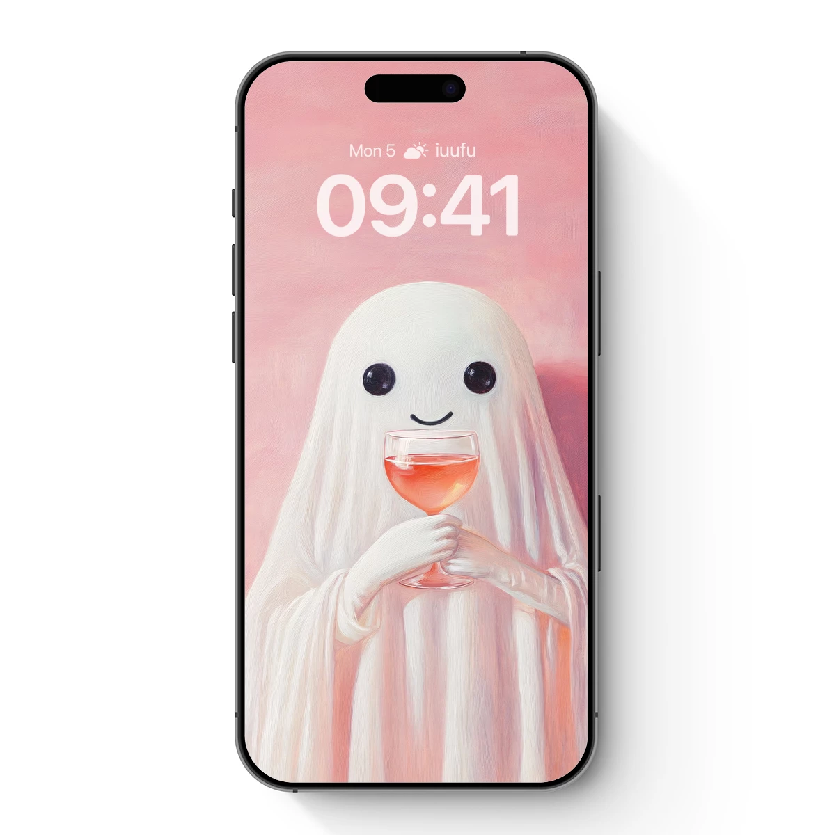 Ghostly Sip: Whimsical Spirit with Rosรฉ Ghostly Sip: Whimsical Spirit with Rosรฉ