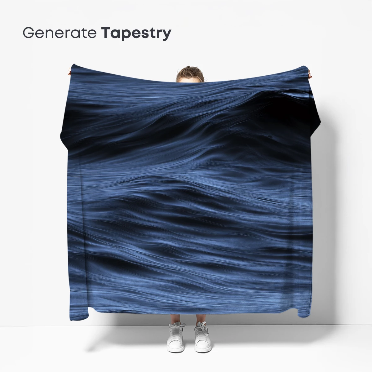 Ethereal Ocean Depths: A Symphony of Blue Waves - Image 5
