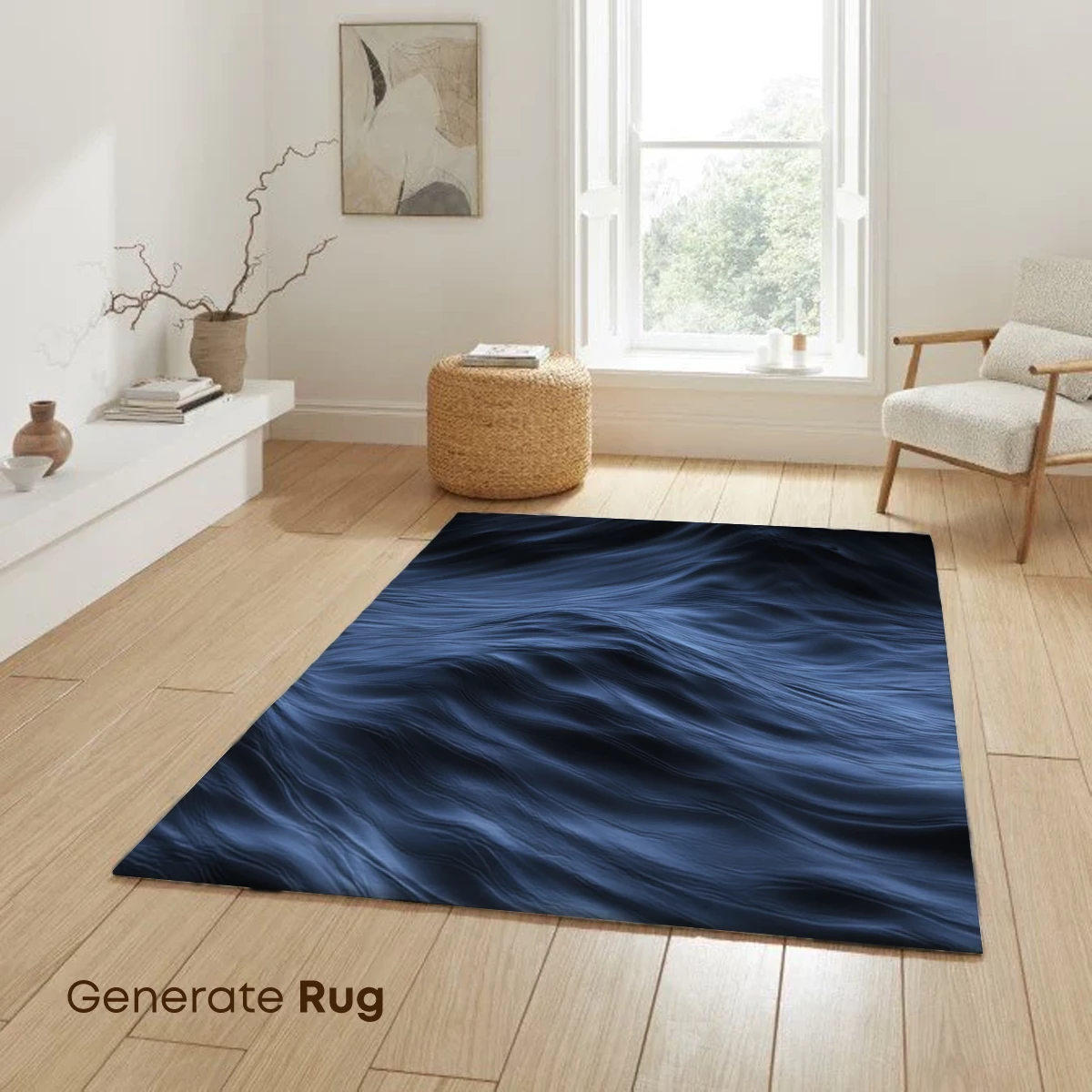 Ethereal Ocean Depths: A Symphony of Blue Waves - Image 6