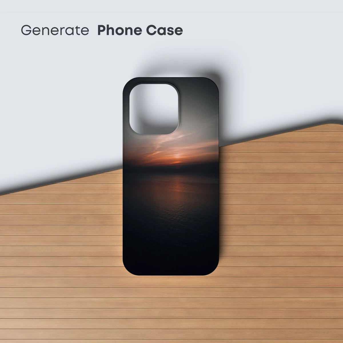 Eternal Sunset Over Calm Waters - Image 3