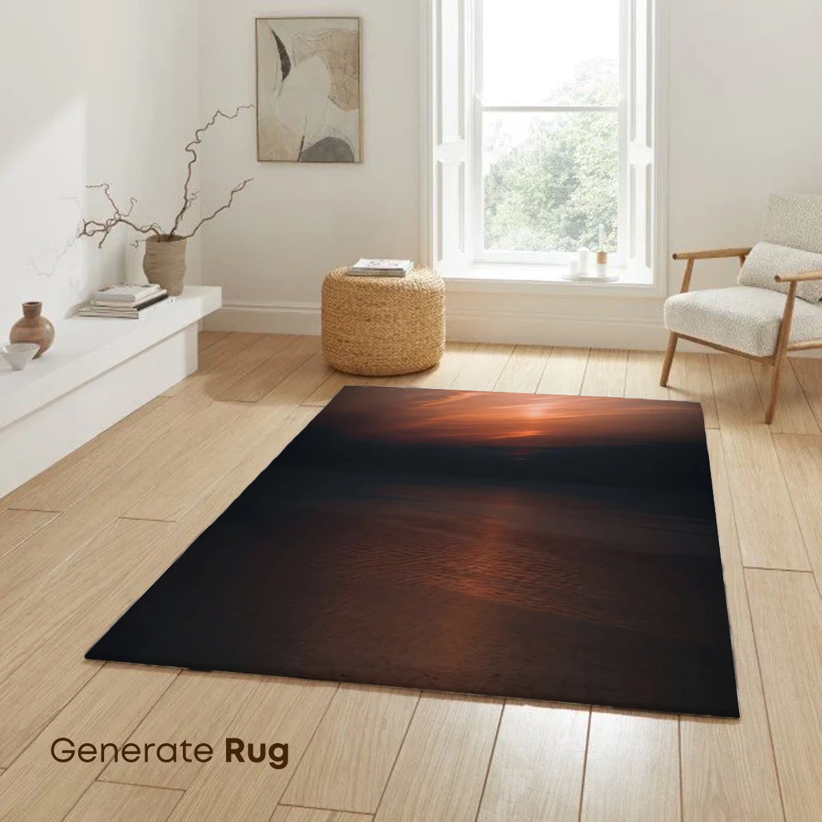 Eternal Sunset Over Calm Waters - Image 6